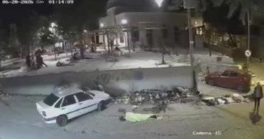 İzmir’de otomobil, kaldırımda uyuyan adamın üzerinden geçti
