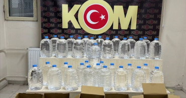 İzmir'de Sahte İçki Operasyonu: 5 Tutuklama