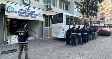 İzmir'de Suç Örgütüne Operasyon: 7 Tutuklama