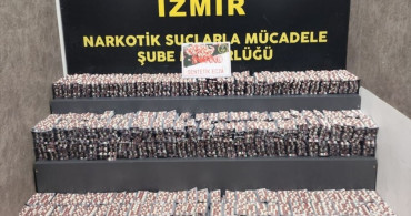 İzmir'de Uyuşturucu Operasyonu: 55 Bin Hap Ele Geçirildi