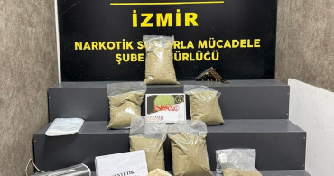 İzmir'de Uyuşturucu Operasyonu: 6 Kilo Sentetik Uyuşturucu Ele Geçirildi