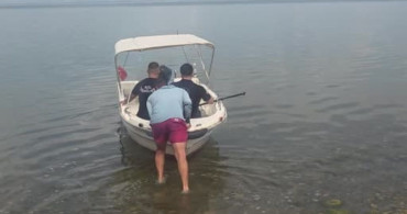 İznik gölünde kaybolan 2 genç için arama çalışması başlatıldı