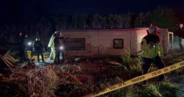 İznik’te Yolcu Minibüsü Kaza Yaptı: 1 Ölü, 12 Yaralı