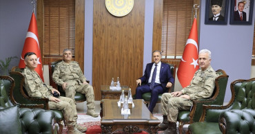 Jandarma Genel Komutanı Ali Çardakcı Bingöl Valiliğini Ziyaret Etti