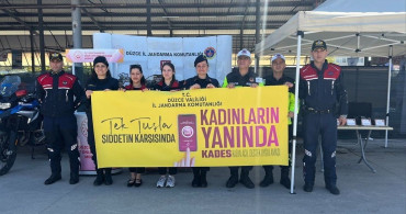 Jandarma'dan Kadına Yönelik Şiddete Dikkat
