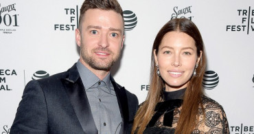 Jessica Biel ve Justin Timberlake'ten Aşk Pozu