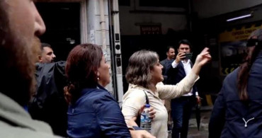 Kadıköy'de HDP'li vekillerinde bulunduğu bir grup, PKK terör örgütü elebaşı Abdullah Öcalan lehine yürüyüş düzenledi! 