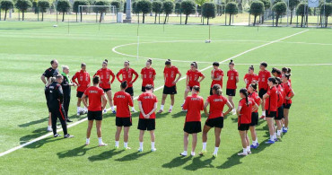 Kadın A Milli Takımı Malta Öncesi Taktik Çalıştı