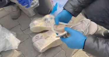 Kadın Ayakkabılarında Eroin Yakalandı