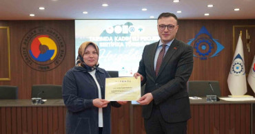 Kadın Çiftçilere Eğitim Sertifikası Verildi