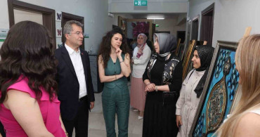 Kadınların Eserleri Hüdavendigar’da Sergilendi