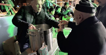 Kadir Gecesi'nde Çorum'da Süt İkramı