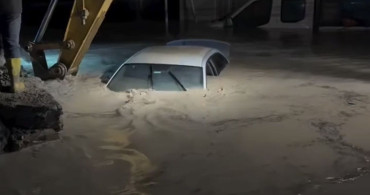 Kadirli'deki Sel Felaketinde Hayatını Kaybedenlerin Aracının Son Görüntüleri Ortaya Çıktı