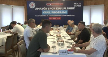 Kağıthane Belediyesi amatör spor kulüplerine 1 milyon 165 bin TL destek sağladı