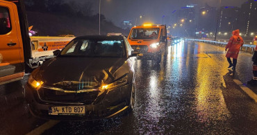 Kağıthane'de 7 Araçlı Zincirleme Trafik Kazası