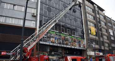 Kağıthane'de Apart Otelde Yangın!