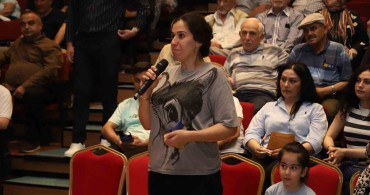 Kağıthane'de vatandaşlarla buluşan başkan, hizmetleri anlattı