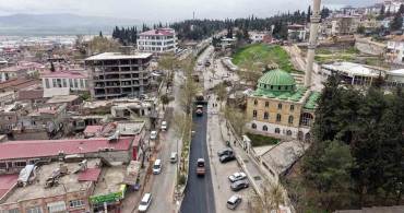 Kahramanmaraş'ta Asfalt Yenileme Çalışmaları Devam Ediyor