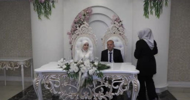 Kahramanmaraş’ta görme engelli iki öğretmen hayatlarını birleştirdi