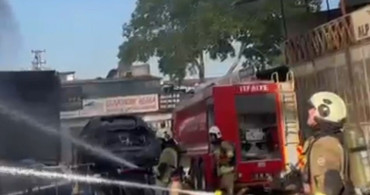 Kahramanmaraş'ta İş Yeri Yangını Kontrol Altına Alındı