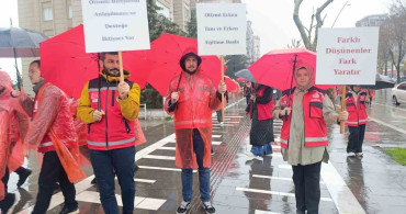Kahramanmaraş'ta Kalp Balonları ile Otizme Dikkat