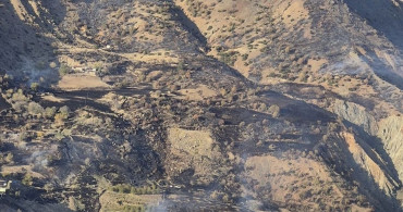 Kahramanmaraş'ta Orman Yangınına Müdahale Devam Ediyor