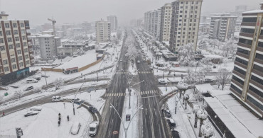 Kahramanmaraş'ta Tarihi Soğuklar