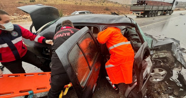 Kahramanmaraş'ta Trafik Kazası: 1 Ölü, 2 Yaralı