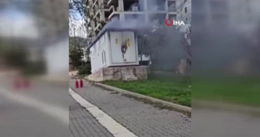 Kahramanmaraş’ta Trafo Yangını Paniği