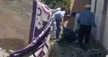 Kahramanmaraş’ta yalnız yaşayan 66 yaşındaki adam bahçe duvarının altında ölü bulundu
