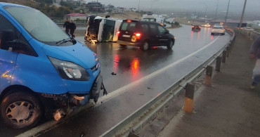 Kahramanmaraş'ta Zincirleme Trafik Kazası