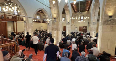 Kahramanmaraş'taki 583 Yıllık Ulu Cami'de Cuma Namazı Kılındı