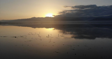 Kahramanmaraş'taki Gavur Gölü Yıllar Sonra Su Tutmaya Başladı