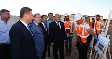Kahta'da kamu yatırımları yerinde incelendi