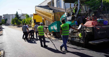 Kahta’da yol ve asfalt seferberliği sürüyor