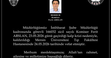 Kalp Krizine Yenik Düşen Komiser Ferit Arslan’ın Cenazesi Memleketine Uğurlandı