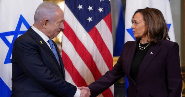 Kamala Harris bayrağı devraldı: Gazze katliamcısı Netanyahu ile görüştü