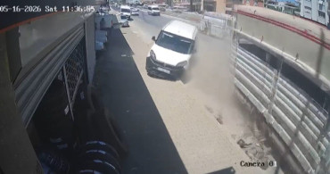 Kamyonet Kazasında Felaket Eşiğinden Dönüldü