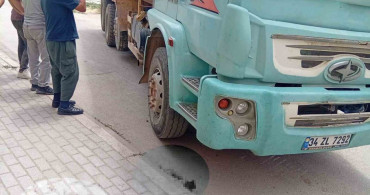 Kamyonun çarptığı bisikletli çocuk ağır yaralandı