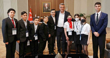 Kanseri Yenen Kahraman Çocuklar KKTC’de Devletin Zirvesiyle Buluştu
