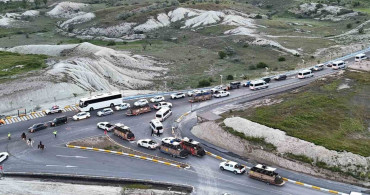 Kapadokya'da 19 Mayıs Hava Balonları Uçuşa Geçemedi