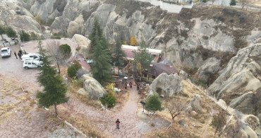 Kapadokya'da İzinsiz Yapı Kaldırıldı