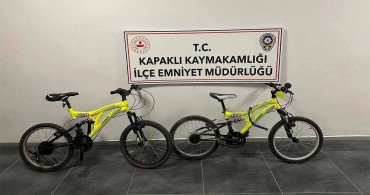 Kapaklı'da Bisiklet Hırsızları Ele Geçirildi