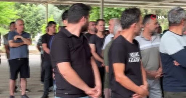 Kapı gıcırtısı kavgasında hayatını kaybeden baba toprağa verildi