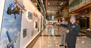 Kara kuvvetleri komutanı tokel, birleşik krallık kara kuvvetleri komutanı orgeneral walker ile görüştü