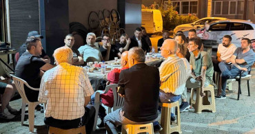 Karabük belediye başkanı esnafla bir araya geldi