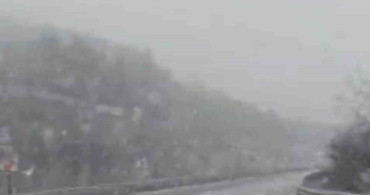 Karabük-Çerkeş Yolunda Kar Yağışı Başladı