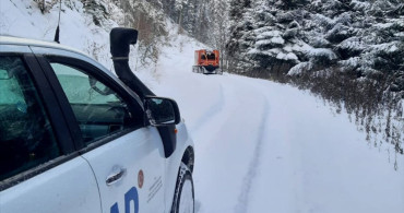 Karabük, Düzce, Bolu ve Zonguldak'ta Kış Koşullarına Karşı Mücadele