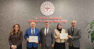Karabük Eğitim ve Araştırma Hastanesi'nden İki Başarı Belgesi