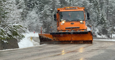 Karabük Yükseklerinden Kar Manzarası